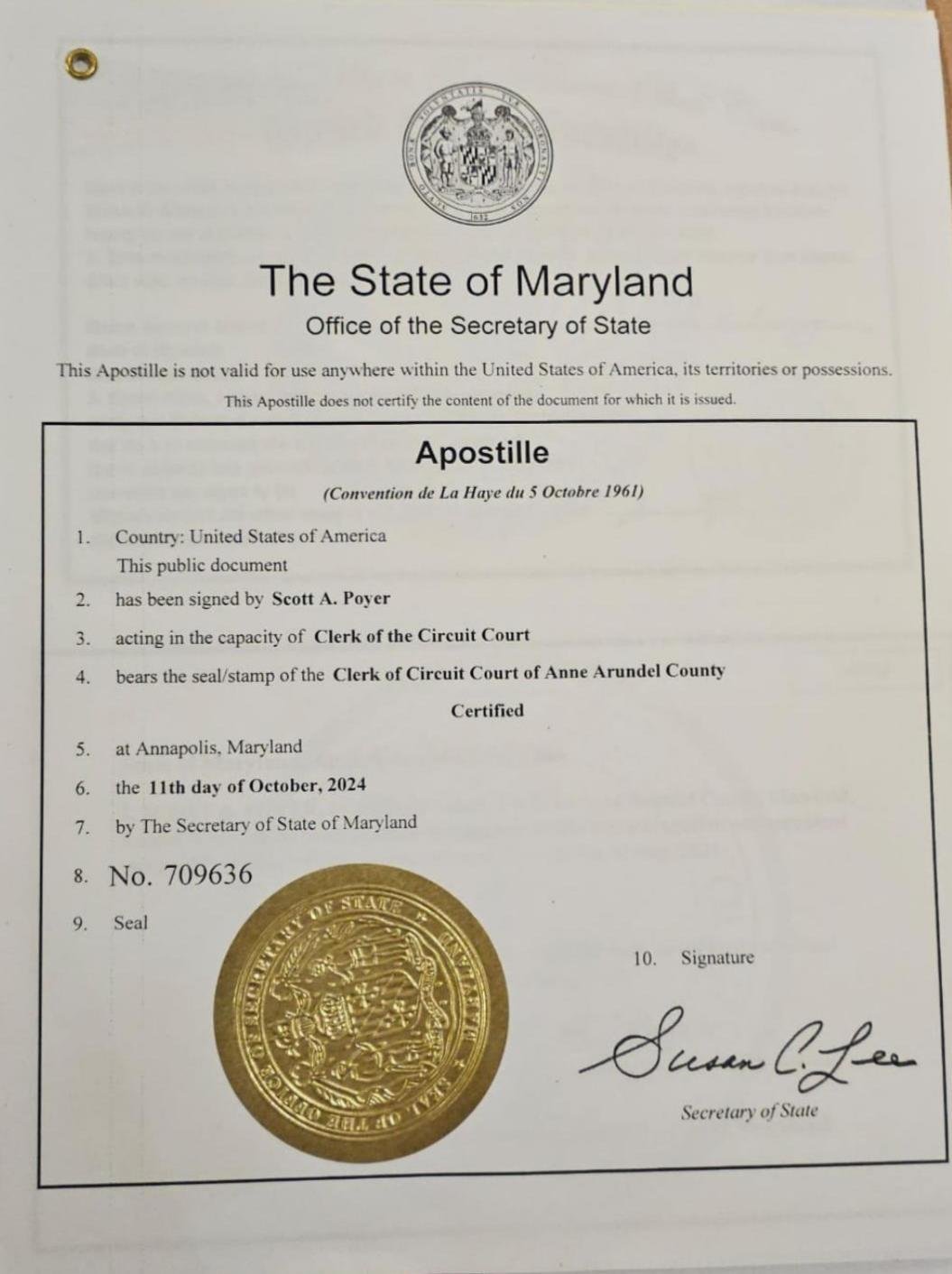Apostille Certification
