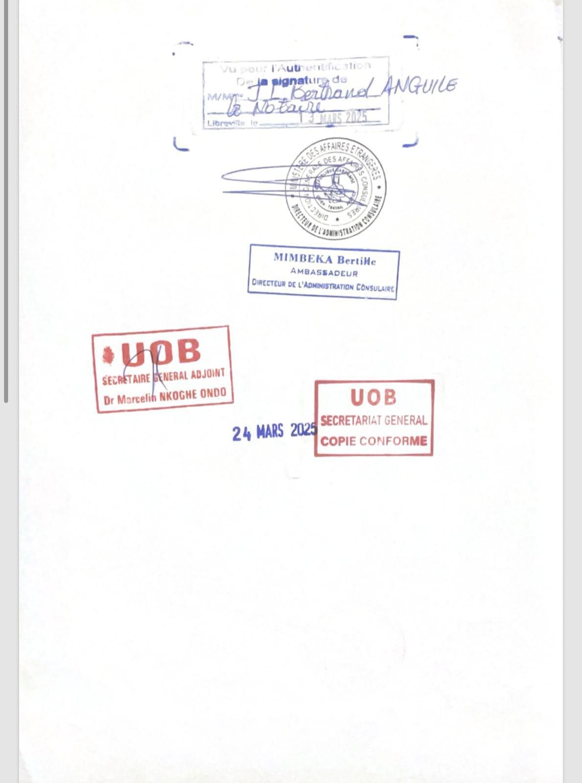 International Notary & Ministry Authentication